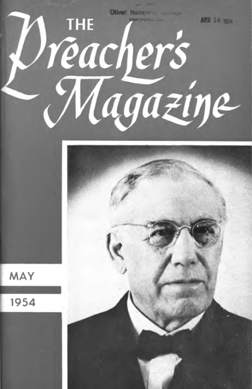 Title Page of Preacher's Magazine Photo of J. W. Goodwin