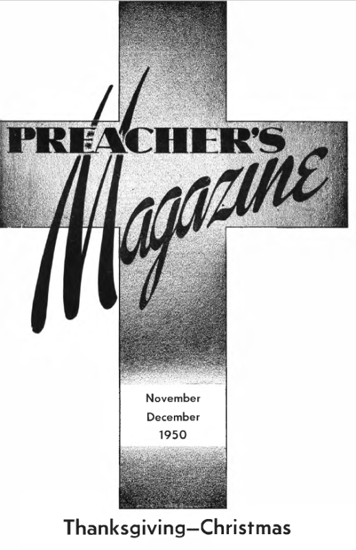 Title Page of Preacher's Magazine