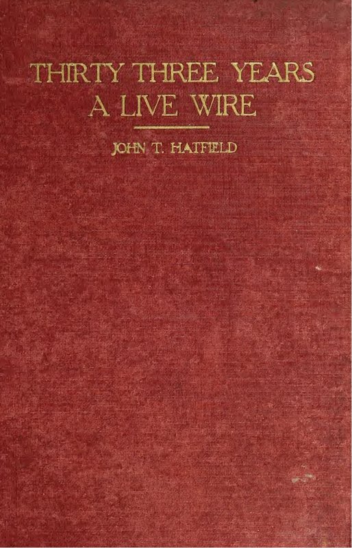 Cover Image - Thirty-three years a live wire