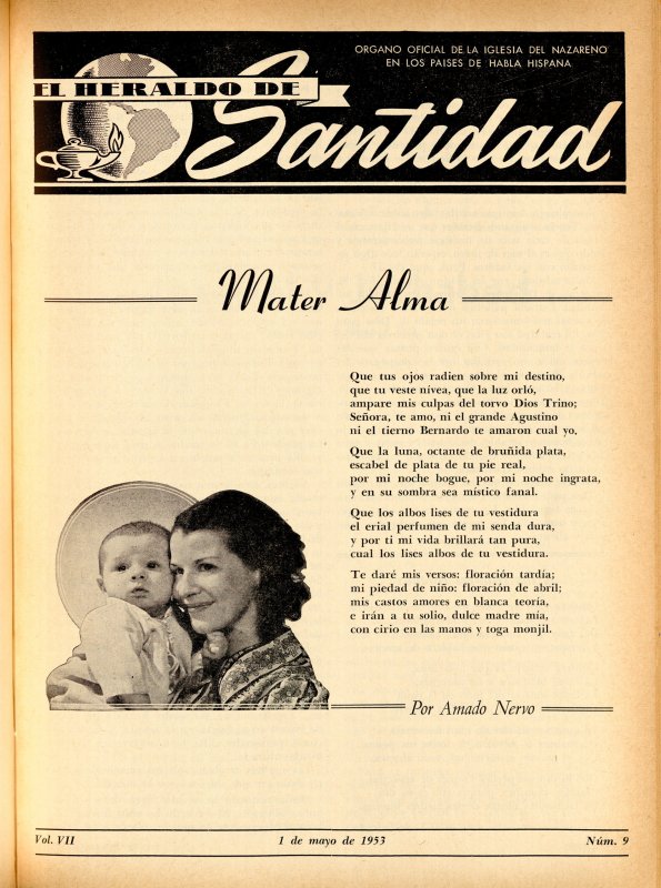 Portada: Mater alma, Amado Nervo