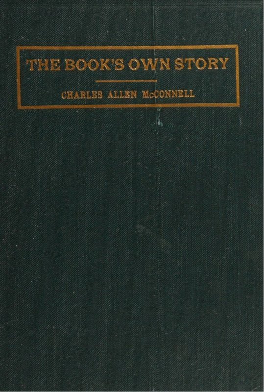 Book Cover Image - The Book's Own Story