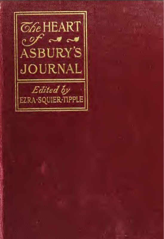 Cover Image of Book - Heart of Asbury's Journal