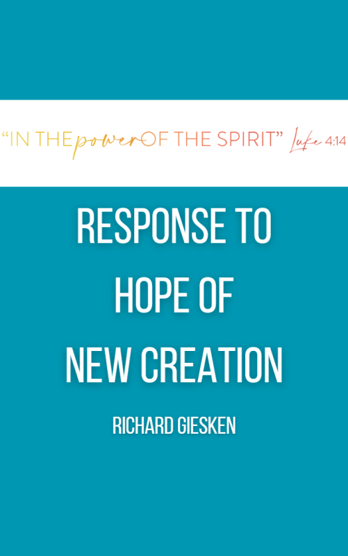 HOPE OF A NEW CREATION (Giesken)
