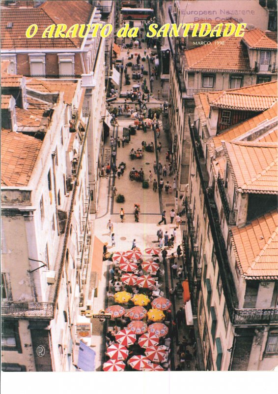 O ARAUTO DA SANTIDADE - MARÇO 1990