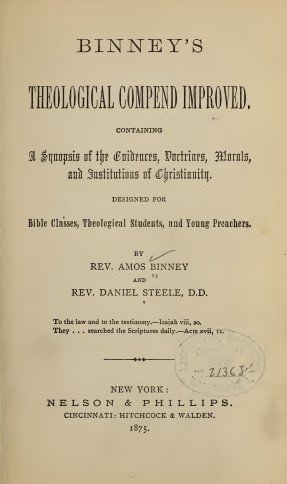 Binney's Theological Compend Improved