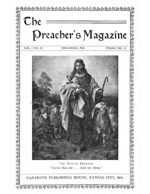 Preacher's Magazine, Volume 1 Number 12, December 1926