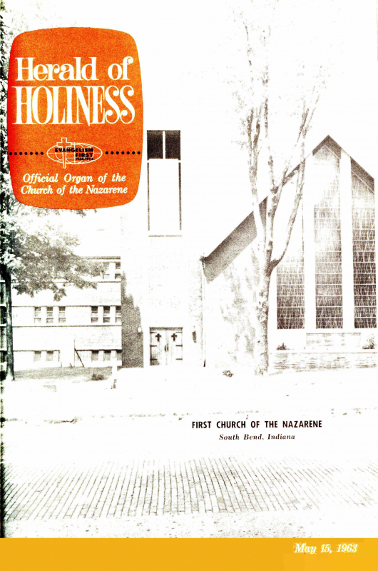 Herald of Holiness - May 15, 1963