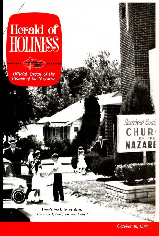 Herald of Holiness - October 16, 1963