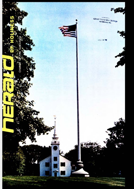 Herald of Holiness - July 2, 1975