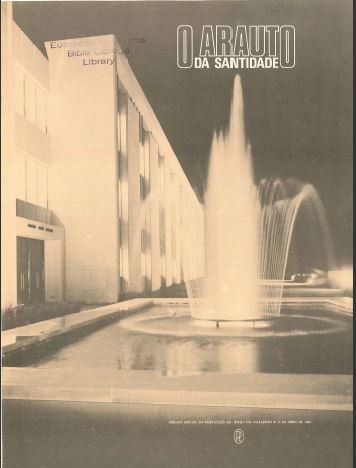 O ARAUTO DA SANTIDADE - 15 DE ABRIL DE 1984