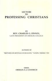 Lectures to professing Christians
